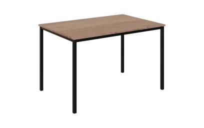 JPT 120 Jídelní stůl 1200 x 800 mm, deska dub bardolino / podnož černá